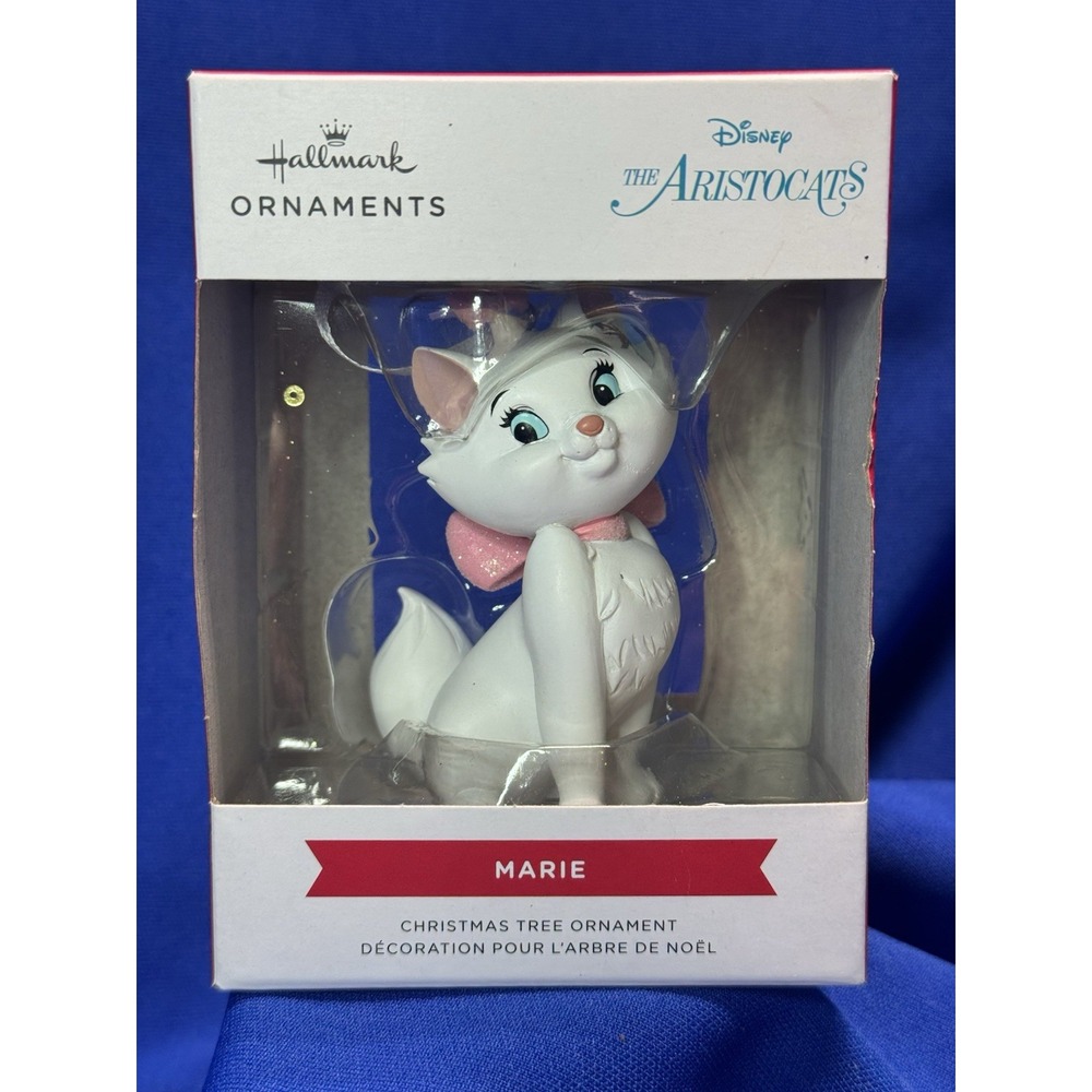NIB Hallmark Disney The Aristocats Marie Christmas Tree Holiday Ornament